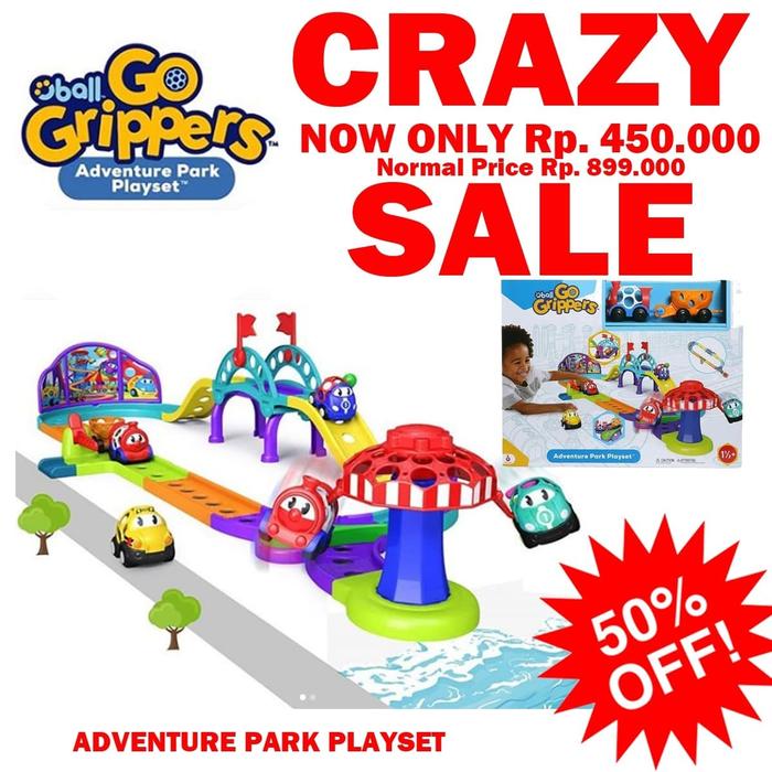 Oball go grippers adventure best sale park playset