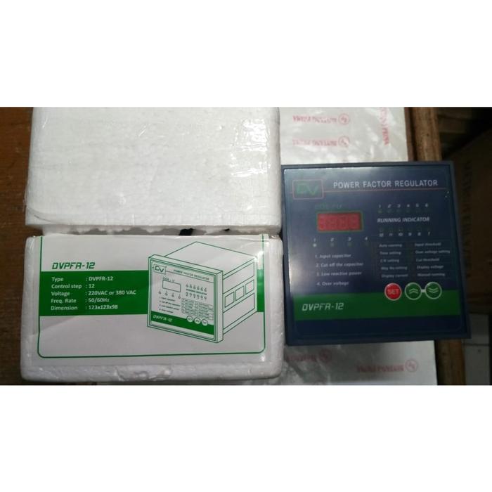 Gambar Power Meter / Power Factor Regulator / Running Indicator DVPFR-12 DV dari BintangElectric_NEW undefined Tokopedia