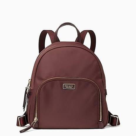 kate spade maroon backpack