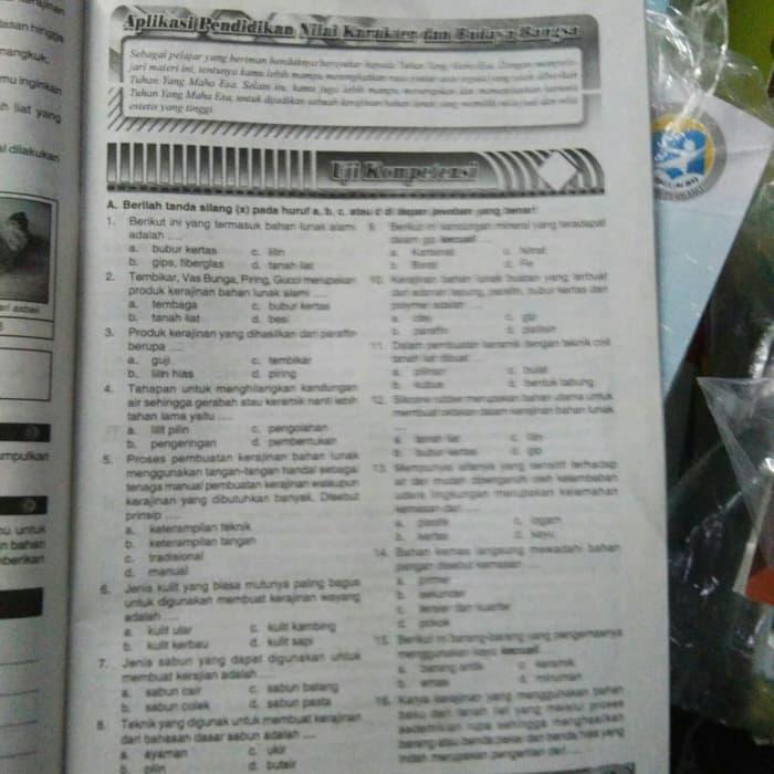 Jual Buku Smp Kelas 2 Lks Prakarya Kelas 8 Semester 1 20192020 - Jakarta Barat - Udawacana Tokopedia
