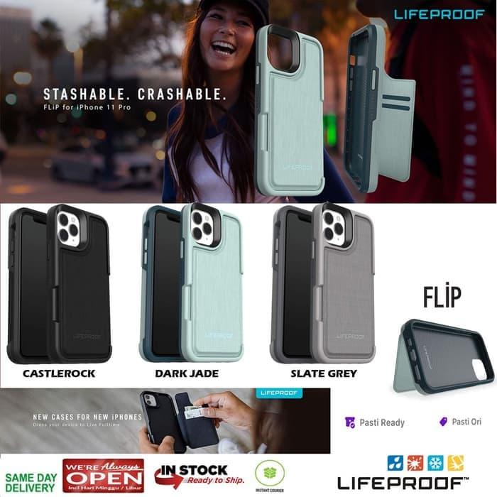 Gambar Case iPhone 11 Pro Max / 11 Lifeproof FLIP Series Wallet Case dari Primary Original undefined Tokopedia