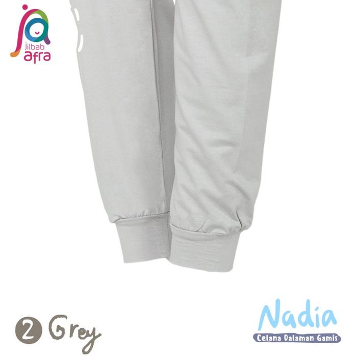 Gambar Celana Legging Panjang Dalaman Gamis Nadia Jilbab Afra Arfa Abu Grey - L dari Andrie Gallery undefined Tokopedia