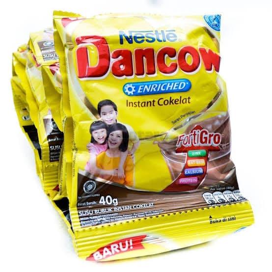 Gambar susu bubuk dancow coklat sachet/10pcs dari Bakukita Galaxy undefined Tokopedia