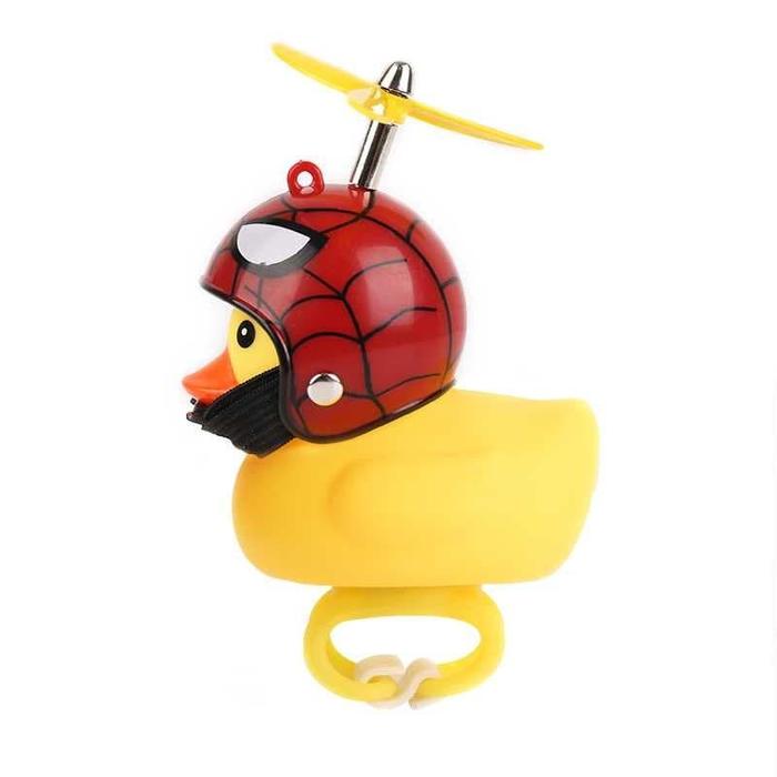 Gambar Aksesoris Bebek Helm Motor dengan Lampu LED // Sepeda Anak - Kuning dari Pikowa Shop undefined Tokopedia
