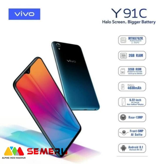 Gambar VIVO Y91C - Hitam dari SemeruStoreMakassar undefined Tokopedia