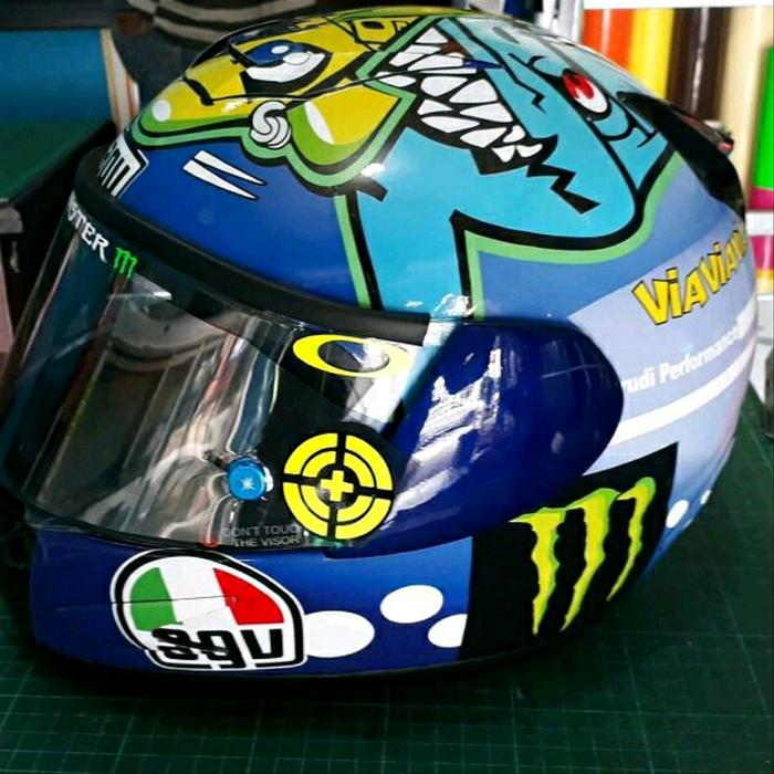 Jual Decal Vinyl Stiker Untuk Helm Full 