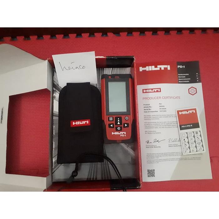 Gambar HILTI PD-I Laser Distance Range (Indoor) dari heinco undefined Tokopedia