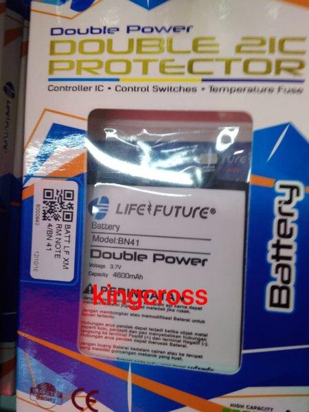 Gambar Battery batre batrai baterai xiaomi redmi note 4 BN41 doubel power dari AANG ACC undefined Tokopedia