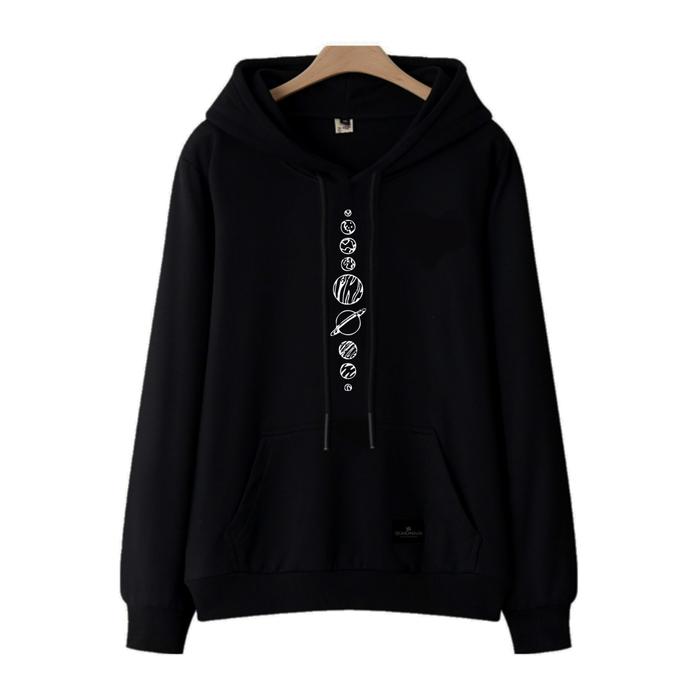 Gambar Jaket Sweater Hoodie Jumper Skandinavi Original - Cotton Fleece / Dors - Hitam, M dari Helvig Trap Official undefined Tokopedia