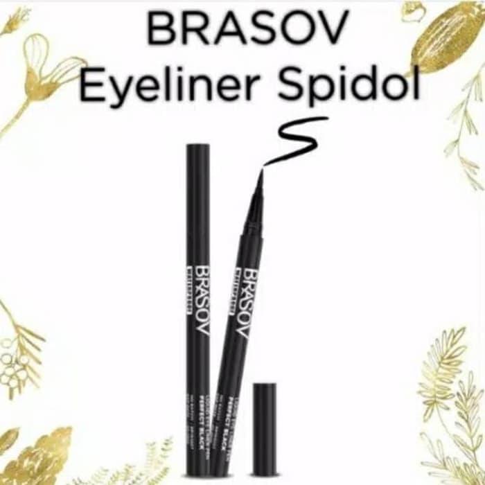 Gambar BRASOV Eyeliner Perfect Black Waterproof Eye Liner PEN dari fancyshop.id undefined Tokopedia