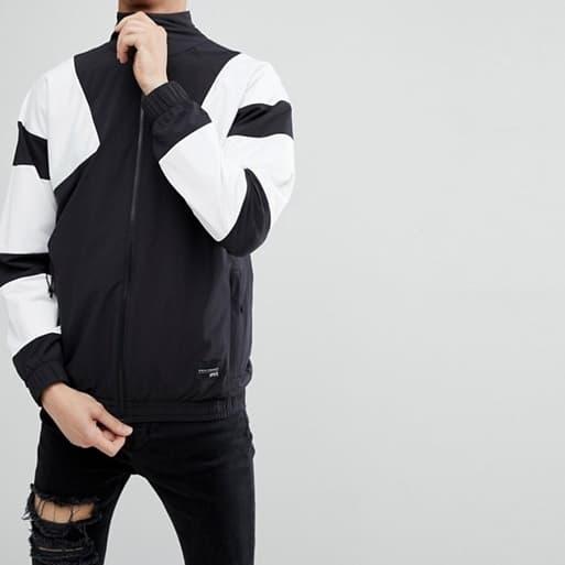 Jual Jaket Adidas EQT BOLD TT black 