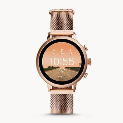 Jual fossil smart watch gen 4 rosegold 