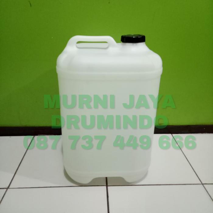 Gambar Jerigen bekas / jerigen transparan / drijen HD PE 25 liter dari MURNI JAYA DRUMINDO undefined Tokopedia