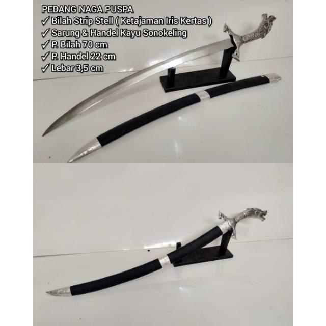 Jual Pedang Naga Puspa Pedang Legenda Kab Sukabumi Pakarang Sukabumi Tokopedia