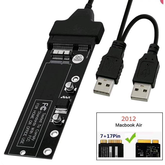 M Macbook Air Mid 2011 Ssd Adapter SSD Adapter Replace For Macbook