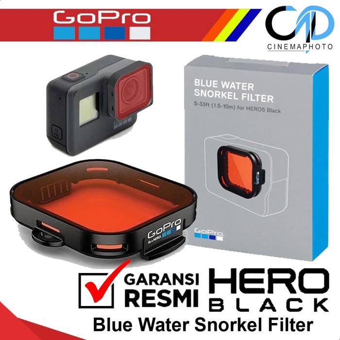 Jual Gopro Blue Water Snorkel Filter Original for hero black