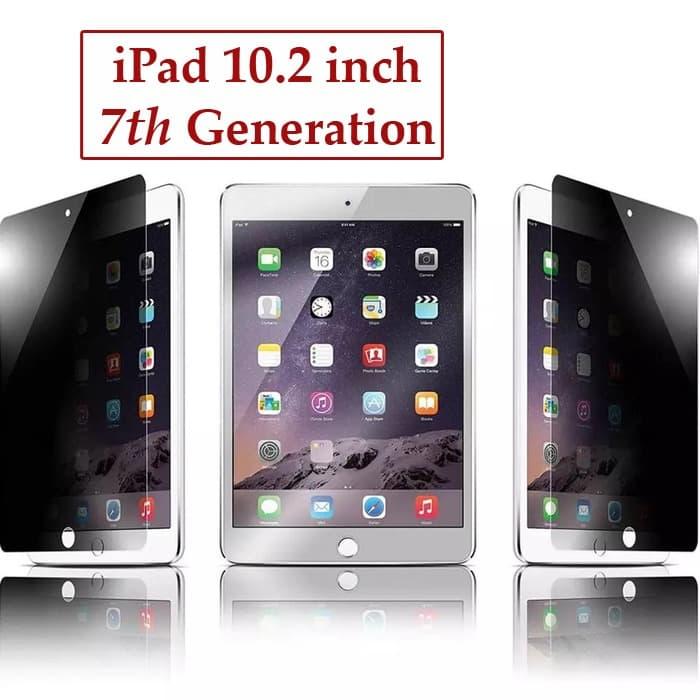 Ipad 102 Inch 2019 Anti Spy Antispy Tempered Glass Anti Gores Kaca
