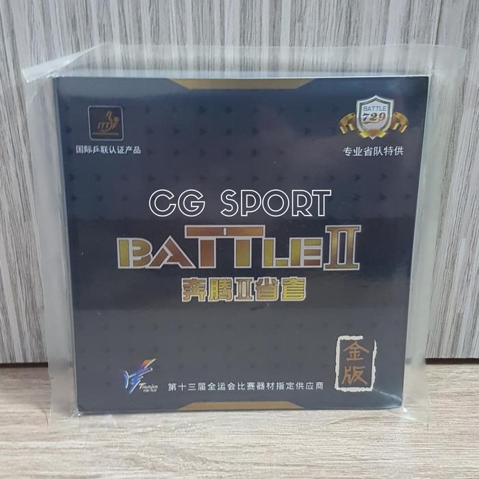 Gambar Karet Pingpong 729 Battle II / 2 Pro - Hitam dari CG Sport Equipment undefined Tokopedia