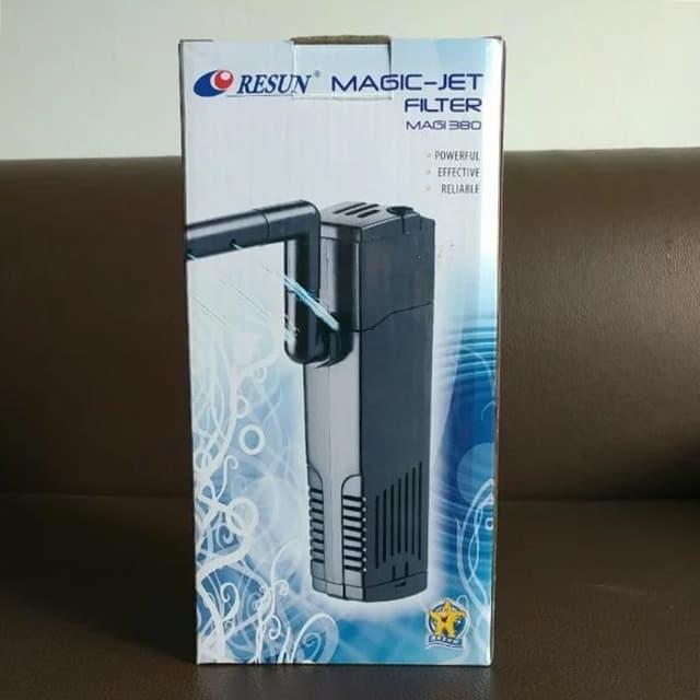Gambar RESUN MAGI-380 Pompa Power Head + Filter Internal Aquarium Magic Jet dari Makassar Hobi undefined Tokopedia