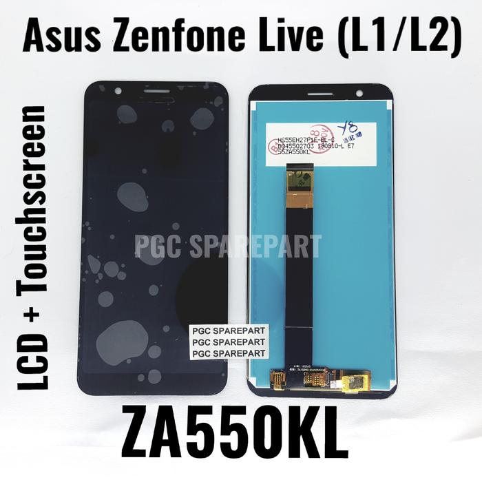 Jual Ori Oem Lcd Touchscreen Fullset Asus Zenfone Live L1 L2 X00rd Za550kl Hitam Jakarta Timur Pgc Sparepart Tokopedia
