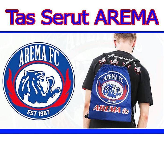 Gambar Tas Serut Arema FC Arek Malang Cronus Ransel Singo Edan Aremania dari Pamacin undefined Tokopedia