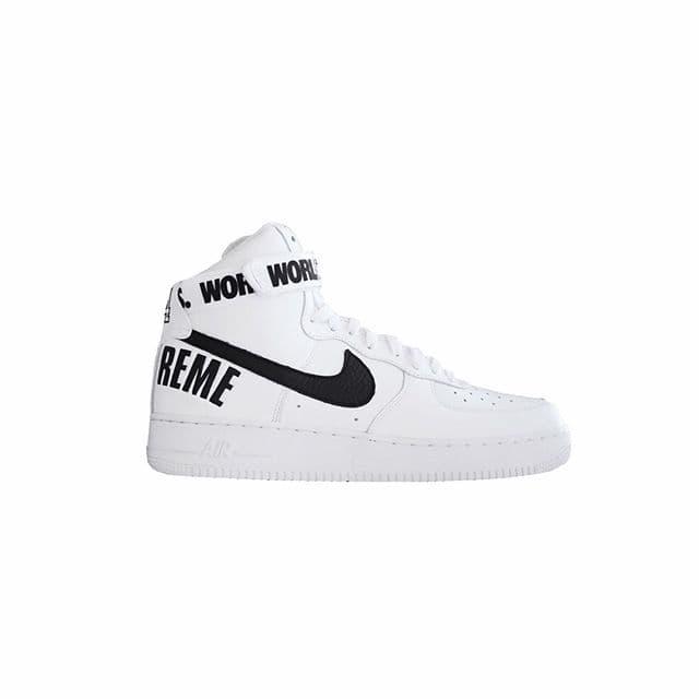 supreme x nike air force 1 high world famous