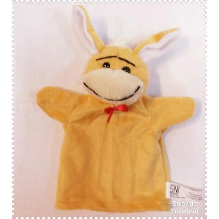 Gambar Boneka tangan Atau hand puppet hewan - Keledai dari Solavide_mainan undefined Tokopedia