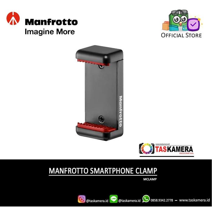 Gambar Manfrotto Universal Smartphone Clamp - MCLAMP dari TasKamera-ID undefined Tokopedia