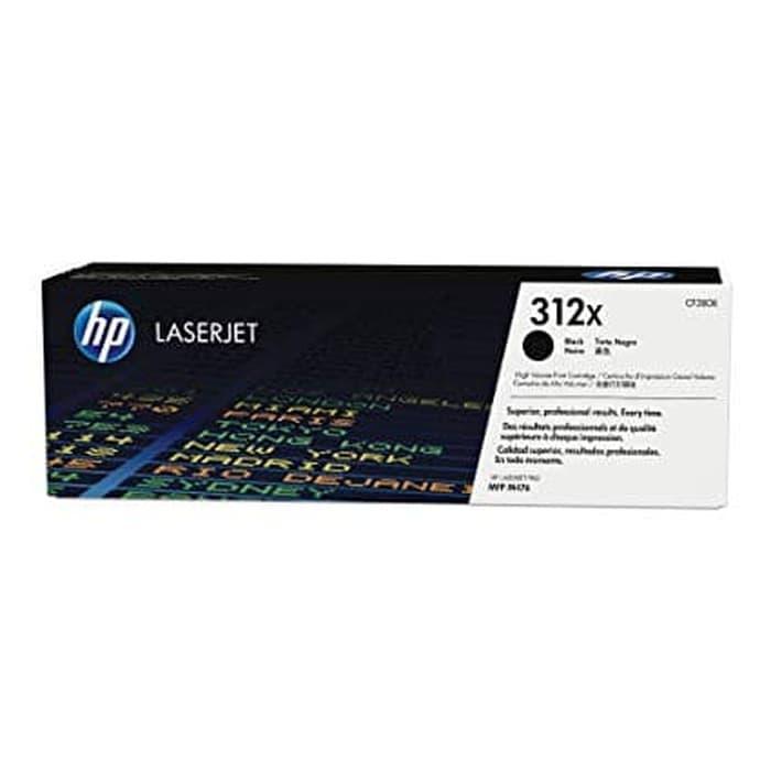 Toner hp laserjet 312x black original 