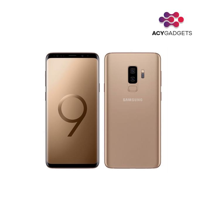 Gambar SAMSUNG GALAXY S9 PLUS 4/64GB GARANSI RESMI SEIN - Sunrise Gold dari ACY Gadget Official undefined Tokopedia