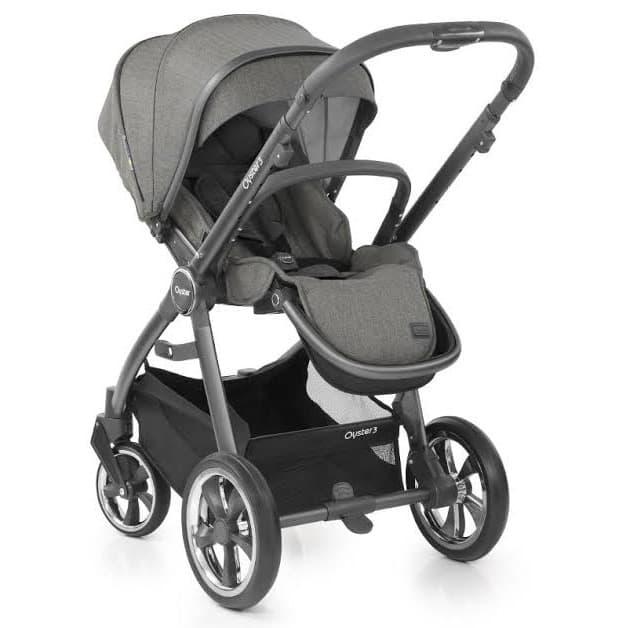 Oyster 3 Stroller Bayi Anak Traveling Kereta Dorong Bayi Mercury Grey