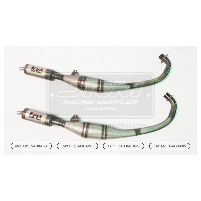 Gambar Knalpot JRM Joyo Racing Muffler - SATRIA 2T STD RACING Berkualitas dari Arkanaaaa undefined Tokopedia