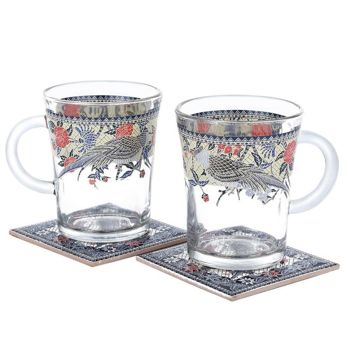 Gambar Briliant 2 Pcs Mug & Tatakan GM3684 Sekar Peksi dari Brighton Tableware undefined Tokopedia
