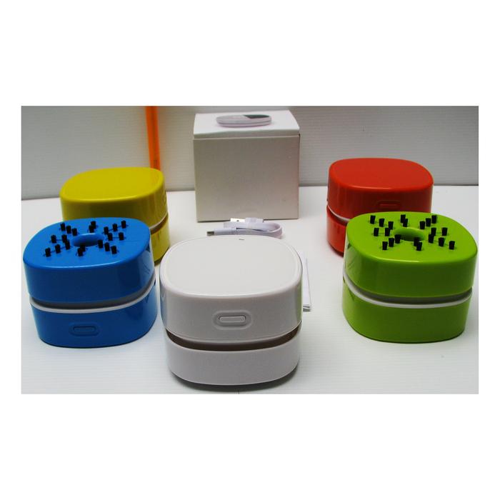 Gambar Mini Cleaner Portable Vacuum Cleaner USB Rechargeable Dust Collector - Putih dari The Manna Store undefined Tokopedia