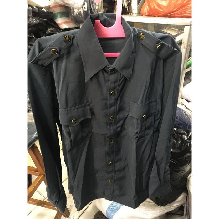 Gambar Baju safari Kemeja Safari Setelan Safari Abu Abu Panjang - M dari Toko Alip II undefined Tokopedia
