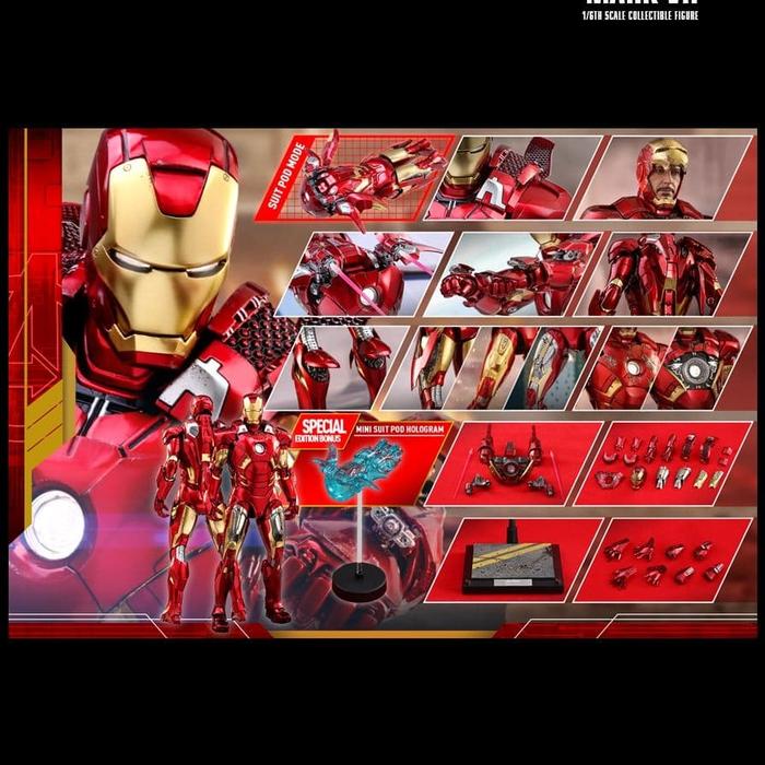 Hot Toys Iron Man Mark 7 Diecast Special Edition ホットトイズ IRON