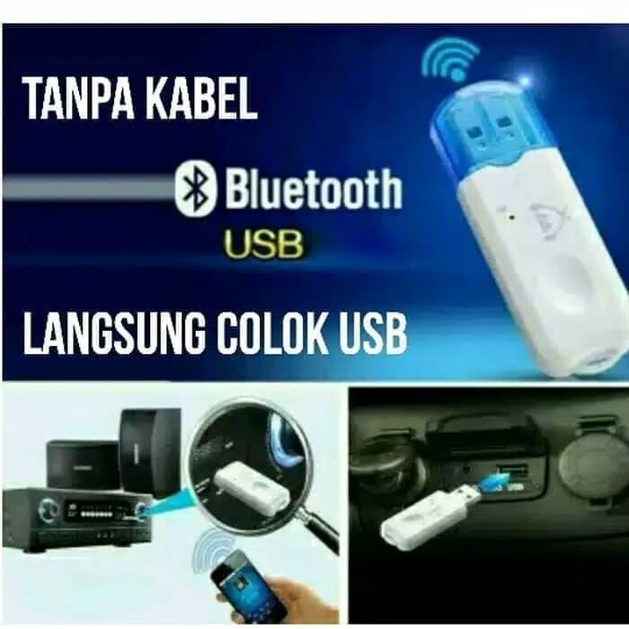 Gambar USB Bluetooth Wireless Dongle Music + Call Audio Receiver dari TommyAcc undefined Tokopedia