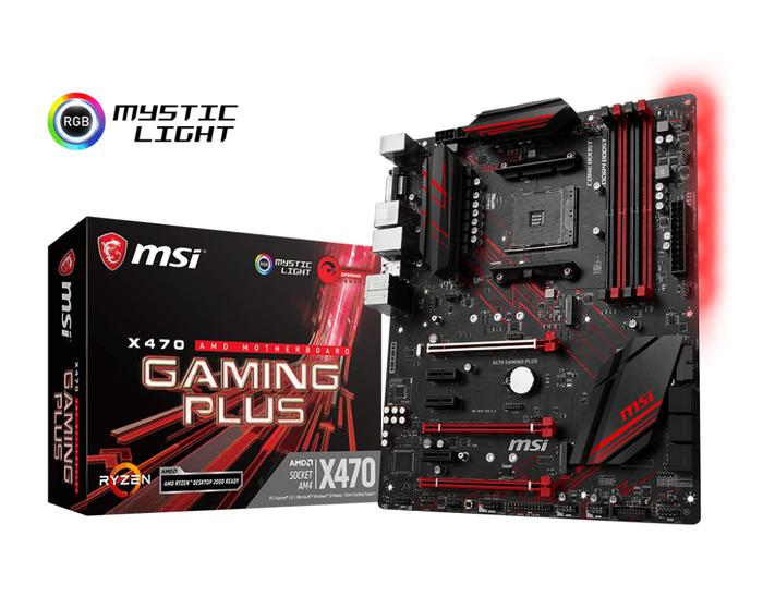 Motherboard Amd Msi X470 Gaming Plus Socket Am4