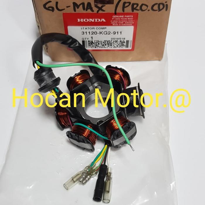Jual SPUL SPULL STATER ASSY GL MAX GL PRO CDI ASLI AHM SPOL STATOR COMP -  Jakarta Barat - hocan mtr | Tokopedia