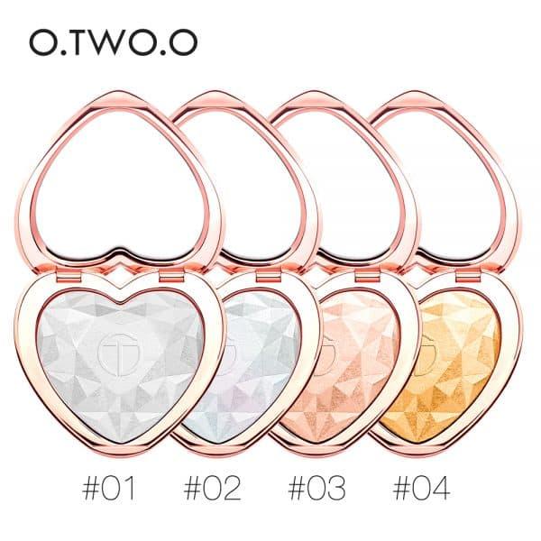 Gambar O.TWO.O 9126 Glitter 4 Colors Highlighter Heart-Shaped Highlighter - SATU dari Cognos Official Store undefined Tokopedia