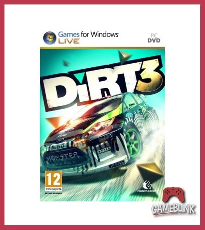Gambar Dirt 3 PC Game - DVD dari JC COMPUTER SHOP undefined Tokopedia