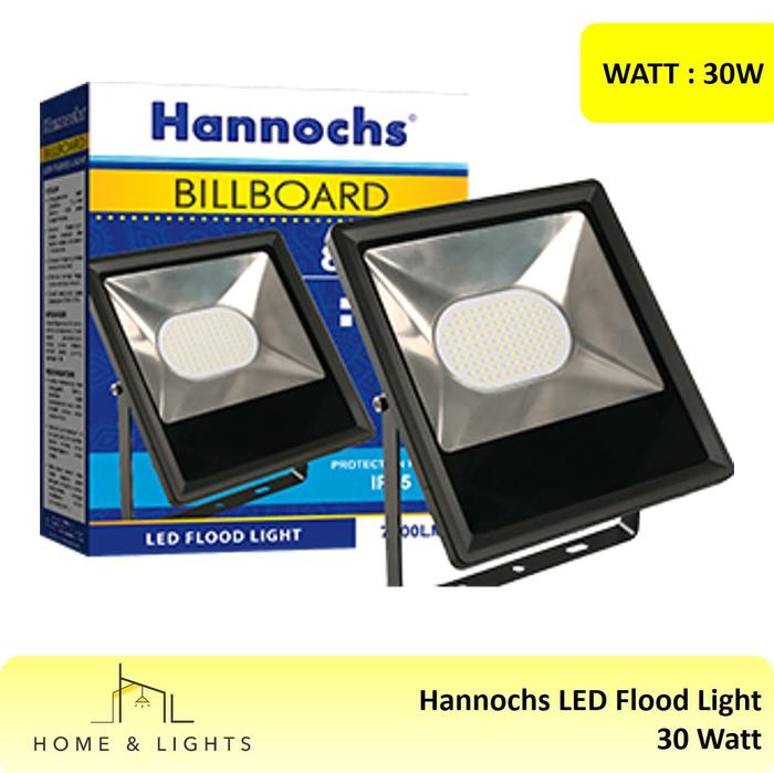 Gambar Lampu Sorot Flood Light Hannochs Billboard 30W - Signboard dari Home and Lights Store undefined Tokopedia