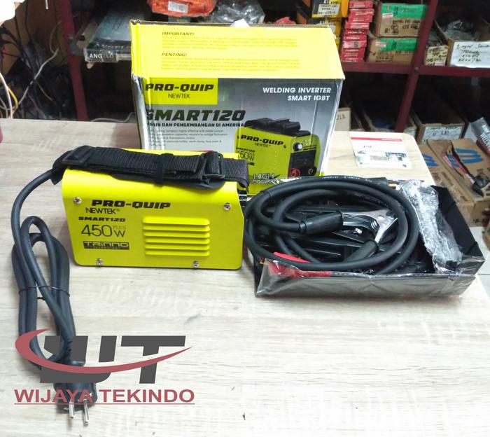 Jual WELDING INVERTER SMART 120 450 WATT PRO QUIP NEWTEK - Kota Surakarta -  WIJAYA TEKINDO | Tokopedia