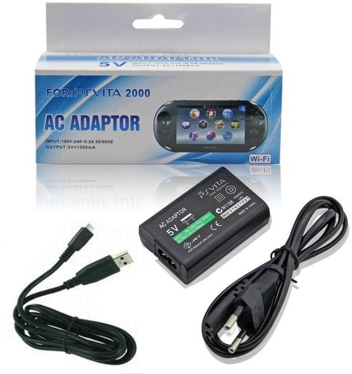 Promo AC adaptor charger kabel data USB SONY PSVITA PS VITA PSV slim di  Tokopedia - Main Image