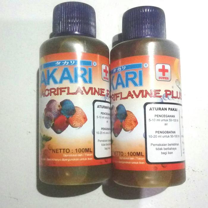 Gambar Obat Ikan Hias Acriflavine Plus 100 ml dari saungikan juga undefined Tokopedia