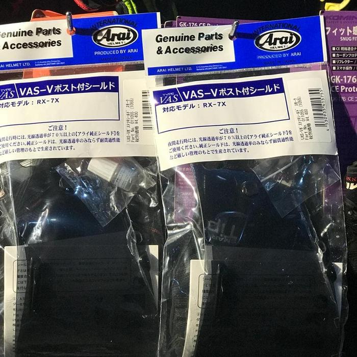 Gambar Arai Dark Flat Visor RX7X dari RayTJ Store undefined Tokopedia