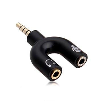 Jual Audio Jack Splitter U 3.5mm untuk 