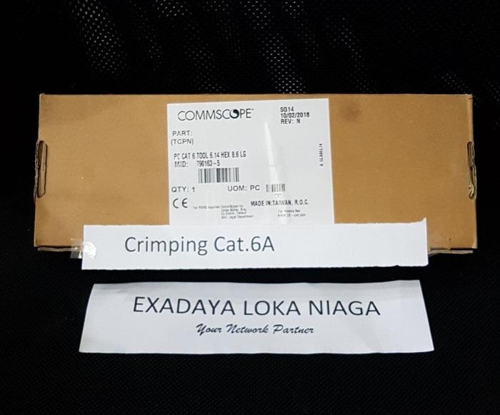 Gambar AMP Crimping Tool Cat.6A / Cat6A 10GB , PN : 790163-5 COMMSCOPE dari Exadaya Loka Niaga undefined Tokopedia