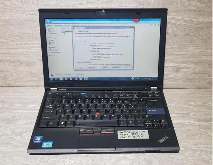 Gambar BUILTUP LAPTOP I5 MURAH HARGA I3 4GB HD 320GB LENOVO THINKPAD X220 dari laptop grosir undefined Tokopedia