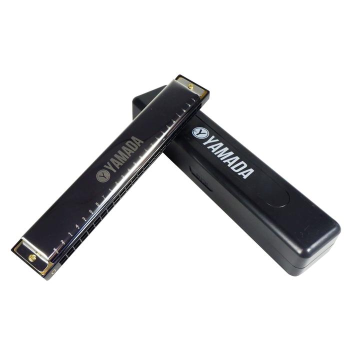 Gambar Harmonika (24 Hole) YAMADA Harmonica HY-24C Silver Chrome dari Brandos undefined Tokopedia